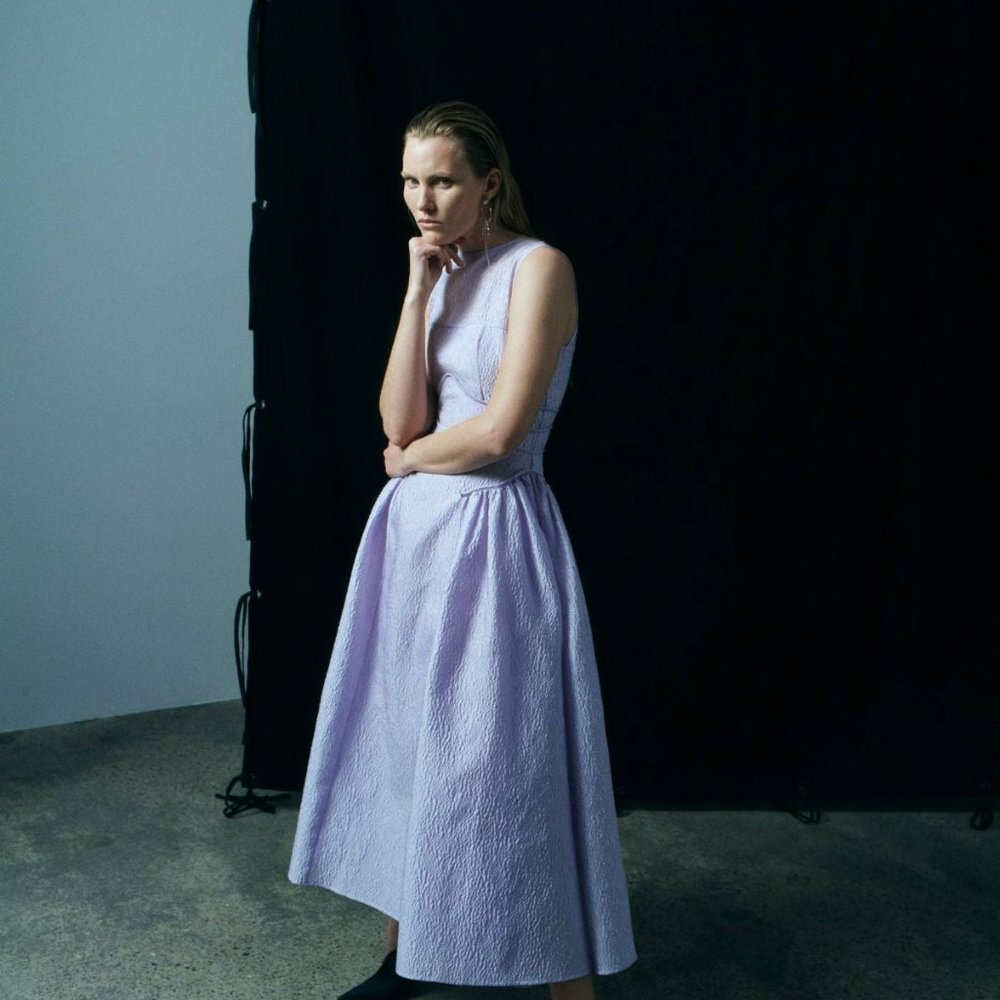 COPY - Rachel Gilbert - Sophia Dress - Purple AU1 / US4 - Picture 10 of 16